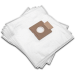 10 SACS MICROFIBRES NON TISSÉES COMPATIBLE AVEC WHITE AND BROWN AT 1200, 1202 E, 1400 E, 2150 ASPIRATEUR - VHBW