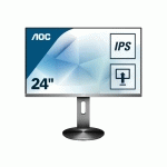 AOC I2490PXQU/BT - ÉCRAN LED - FULL HD (1080P) - 23.8
