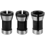 AOUGO - 3 PIÈCES PINCE MANDRIN ADAPTATEUR KIT 6MM/6.35MM/8MM PINCE MANDRIN POUR PERCEUSE MANDRIN FRAISAGE MANDRIN ACCESSOIRES NPTERBL