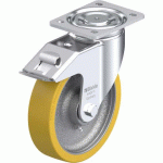 BLICKLE - ROULETTE PIVOTANTE À FREIN Ø 200MM BANDAGE POLYURÉTHANE PU 900KG - LH-GTH 200K-FI