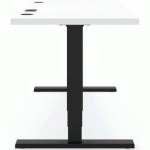 BUREAU PREMIUM RÉGLABLE ELEMENTS SOLID 1800 - NOIR - ACTIFORCE