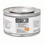 GEL COMBUSTIBLE POUR CHAFING DISH APEXA - 48 BOÎTES DE 200 G