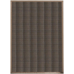 TAPIS D'EXTÉRIEUR POUR TERRASSE ET BALCON MODENA AVEC BORDURE 70 X 130 CM - MARRON