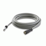 KÄRCHER - FLEXIBLE HAUTE PRESSION CONTACT ALIMENTAIRE, 15 M, DN 6, 250 BAR, 1 X EASY!LOCK / 1 X RACCORD AVS POUR TAMBOUR ENROULEUR
