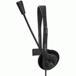 LOT DE 10 - CASQUE MONO, AVEC MICROPHONE, PRISE JACK 3,5 MM