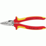 PINCE À SERTIR LES COSSES - ISOLÉE 1000 V - 180 MM KNIPEX