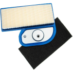 SET DE FILTRES (1X FILTRE À AIR, 1X PRÉFILTRE) COMPATIBLE AVEC JOHN DEERE LTR180, LX277 TRACTEUR TONDEUSE, TRACTEUR TONDEUSE - VHBW