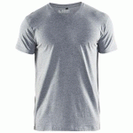 T-SHIRT COL V GRIS TAILLE 4XL - BLAKLADER