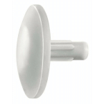 CACHE VIS SPAX NYLON BLANC DIAMÈTRE DE TÊTE: 15 QUEU2.5X7 CONDITIONNEMENT: 1 PIÈCE