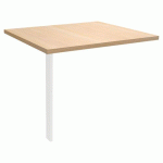 EXTENSION AERIS 60 X 80 CM CHÊNE/BLANC - BUROCEAN