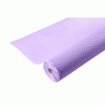 LOT DE 16 - NAPPE EN ROULEAU PAPIER GAUFRÉ TOILE DE LIN - 1,18 X 15M - LILAS