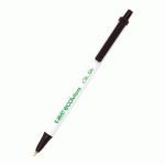 LOT DE 50 - STYLO BILLE BIC ECOLUTIONS RÉTRACTABLE POINTE 1 MM - ÉCRITURE MOYENNE NOIR