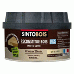 MASTIC À BOIS SINTOBOIS RECONSTITUE BOIS POUR PARTIES MANQUANTES - SAPIN 550G SINTO