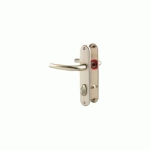 ENSEMBLE SAN DIEGO PETIT MODEL TYPE À CONDAMNATION FINITION F2 ALUMINIUM ASPECT CHAMPAGNE - HOPPE - 3230397