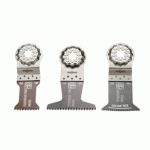 SET DE LAMES DE SCIE STARLOCK E-CUT SPÉCIAL BOIS 3 PIÈCES 35 À 65MM - FEIN - 35222967080