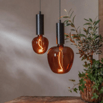 STAR TRADING GLOBE LED G125 COGNAC APPLE E27 2 W 1 800 K