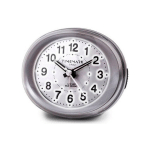 RÉVEIL ANALOGIQUE TIMEMARK ARGENTÉ (9 X 9 X 5,5 CM)
