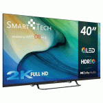 TV LED HDTV1080P - 40QW01V - DIAGONALE 101 CM - SMART TECH