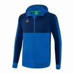 VESTE DE SURVÊTEMENT À CAPUCHE ENFANT - ERIMA - SIX WINGS ROY/NAVY