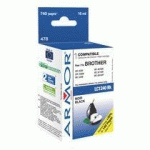 CARTOUCHE OWA COMPATIBLE BROTHER LC1240 NOIR POUR IMPRIMANTE JET D