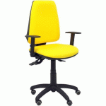 CHAISE ELCHE S BRAS RÉGLABLE ROUE PARQUET - JAUNE - PIQUERAS Y CRESPO