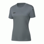 MAILLOT DE FOOT MANCHES COURTES FEMME - JAKO - TEAM GRIS