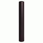 BORNE ANTI-BÉLIER Ø 16 CM ZINC NOIR 9005 - PROCITY