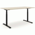 BUREAU RÉGLABLE STEELFORCE PRO 870 SLS - 160CM - NOIR CHÊNE - ACTIFORCE