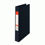 CLASSEUR 4 ANNEAUX CARTONNÉ ESSELTE A4 - DOS 3,5 CM NOIR