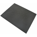 ETM - TAPIS HYGIÉNIQUE ANTIDÉRAPANT POUR LES ZONES PIEDS-NUS GRIS 90 X 100 CM - GRIS