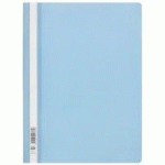 LOT DE 50 - CHEMISE À LAMELLE, A4, PP, BLEU CLAIR