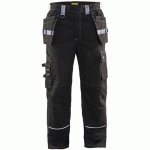 PANTALON ARTISAN RETARDANT FLAMME NOIR/GRIS TAILLE 46 - BLAKLADER