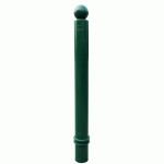 POTEAU MÉMOIRE DE FORME Ø80MM TÊTE BOULE 930MM VERT - VISO