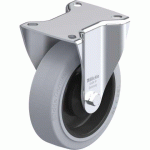BLICKLE - ROULETTE FIXE Ø 125MM BANDAGE CAOUTCHOUC NR 250KG - B-POEV 125KA-SG