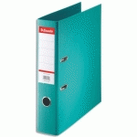 CLASSEUR À LEVIER STANDARD, A4, 7,5 CM, PP, TURQUOISE - LOT DE 6