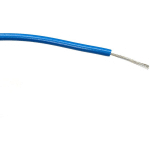 FIL ÉLECTRIQUE RS PRO BS4808 0,5 MM² 20 AWG, 1 KV C.A., PVC BLEU, 500M