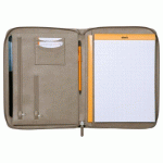RHODIARAMA GRAND CONFÉRENCIER POUR BLOC OU CARNET FORMAT A4 - TAUPE