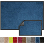 KARAT - TAPIS DE PORTE PAILLASSON D'ENTRÉE PERFORMA BLEU 84 90 X 120 CM - BLEU