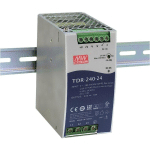 TDR-240-24 ALIMENTATION RAIL DIN 24 V/DC 10 A 240 W NBR. DE SORTIES:1 X CONTENU 1 PC(S) - MEAN WELL
