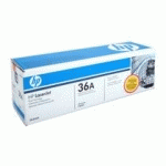 TONER HP 36A CB436A NOIR POUR IMPRIMANTE LASER