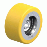 BLICKLE - GALET GUIDE Ø 50MM BANDAGE POLYURÉTHANE PU 140KG - FSTH 50X25/12-10K
