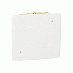 BOÎTE POUR DÉRIVATION BATIBOX CLOISONS SÈCHES 115X115X40MM COUVERCLE 140X140MM - LEGRAND - 089372