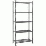 COMBI-PLUS - KIT DÉPART 5 NIVEAUX - GRILLAGÉ - 2500X1010X800MM - MANORGA
