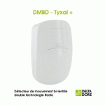 DMBD - DÉTECTEUR DE MOUVEMENT BI-LENTILLE DOUBLE TECHNOLOGIE RADIO - DMBD TYXAL+ DELTA DORE 6412311