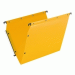 LOT DE 10 - DOSSIER SUSPENDU POUR ARMOIRES POLYPROPYLÈNE OPAQUE ULTIMATE ELBA FOND NORMAL JAUNE/ORANGÉ