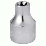 DOUILLE 3/8" POUR VIS TORX - T8 - CHROME VANADIUM SAM OUTILLAGE