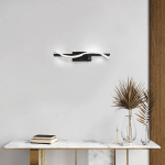 FISCHER & HONSEL APPLIQUE LED BRIDGE CAPTEUR GESTES DIM CCT NOIRE
