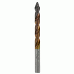 FORET MÉTAUX HSS TAILLÉ MEULÉ TSP QUEUE À 3 MÉPLATS-AFFÛTAGE TIVOLY SMART POINT-REVÊTU FUSIO-DIAMÈTRE 4,2 MM TIVOLY