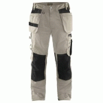 PANTALON DE TRAVAIL ARTISAN BEIGE/NOIR TAILLE 54 - BLAKLADER