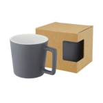TASSE CALI DE 370 ML EN CÉRAMIQUE AVEC FINITION MATE - GRIS MAT - GOBELETS ET MUGS PERSONNALISÉS